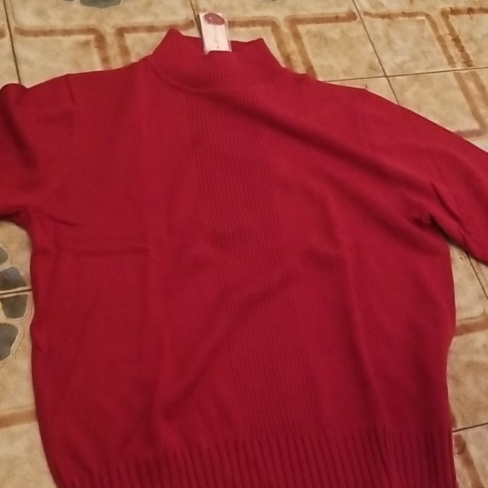 Dressbarn Red Sweater